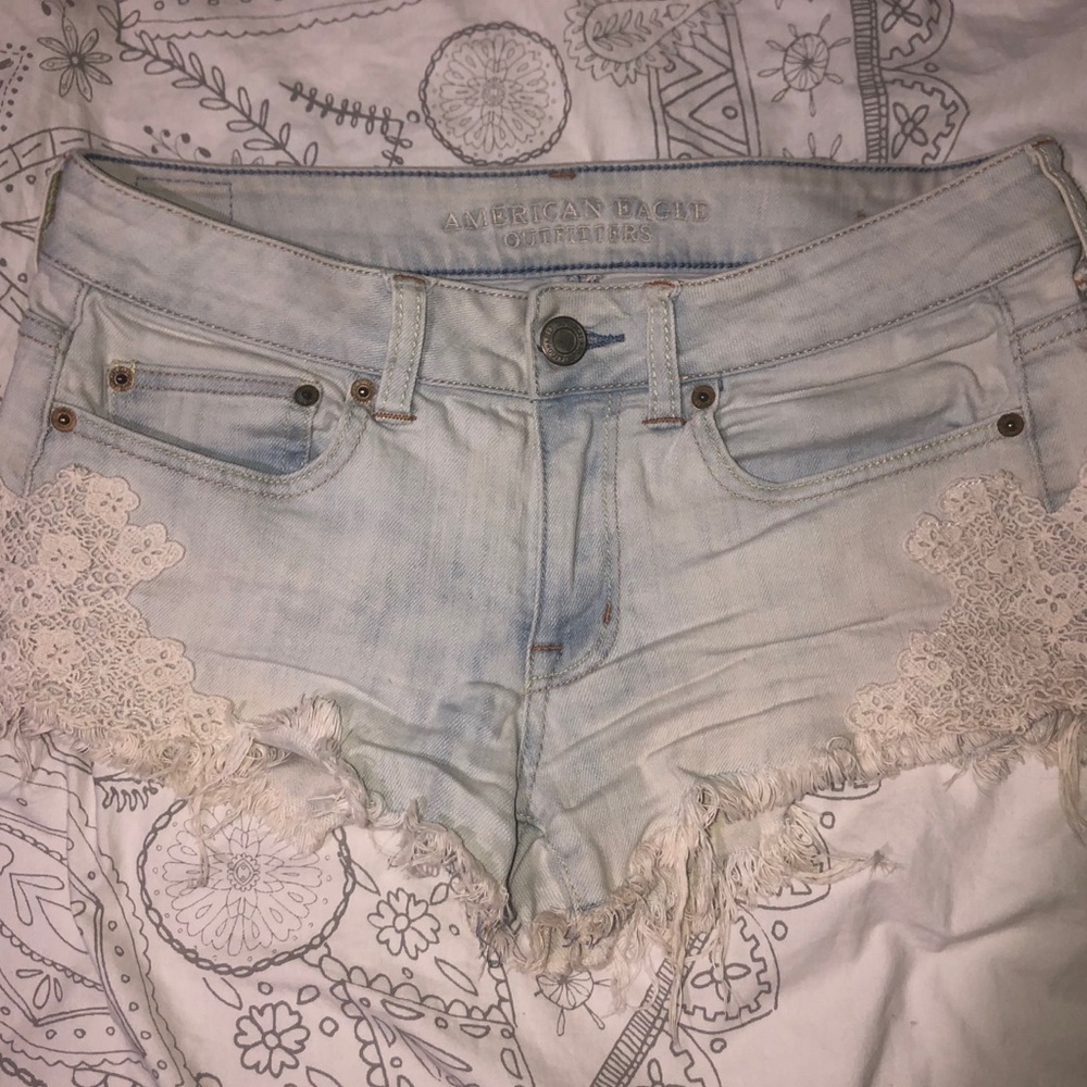 American Eagle jean shorts